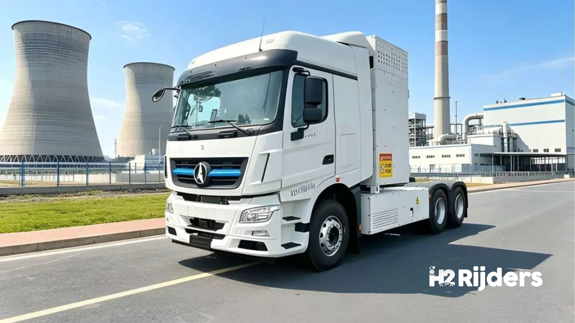 Beiben en Refire lanceren 300 kW waterstoftrekker die start bij -40 °C